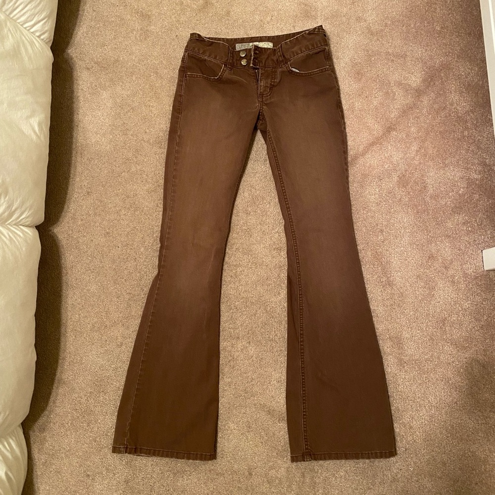 Cute preloved low rise bellbottom Muddjeans